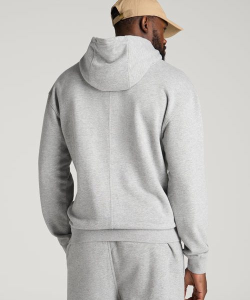 Heather Gray Velmoris Relaxed Fit Drop Shoulder Pullover Hoodie Nuviandcasao 5 - nuviandcasa Heather Gray Velmoris Relaxed Fit Drop Shoulder Pullover Hoodie Nuviandcasao 3 - nuviandcasa