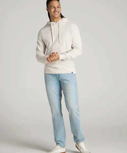 Oatmeal Ivory Virelune Drawstring Pullover Hoodie with Ribbed Cuffs Nuviandcasao 2 - nuviandcasa